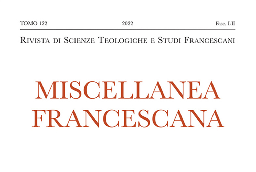 MISCELLANEA FRANCESCANA